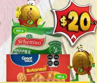 Bodega Aurrerá Arroz schettino 907g oferta