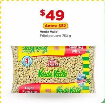 Bodega Aurrerá Frijol peruano verde valle 750g oferta
