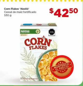 Bodega Aurrerá Cereal de maíz corn flakes nestlé 530g oferta