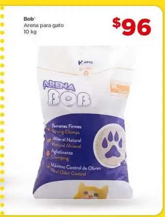 Bodega Aurrerá Arena para gatos bob 10kg oferta