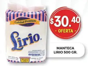 Manteca Lirio 500g