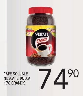 Alsuper Cafe Soluble Nescafe Dolca 170g oferta