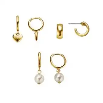 Ésika Estuche de aretes x3 genevieve oferta
