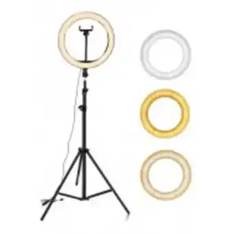 Fandeal Aro luz led maquillaje lampara foto video luz regulable oferta