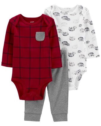 Carter's Conjunto conjunto de pañalero y pants carter's oferta