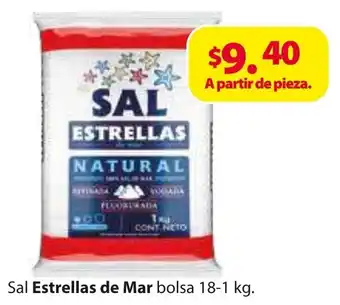 Sal Estellas de Mar Bolsa 18-1kg
