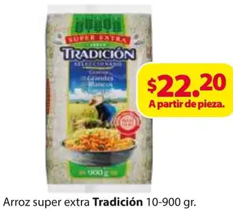 Zorro Arroz Super Extra Tradición 10-900g oferta
