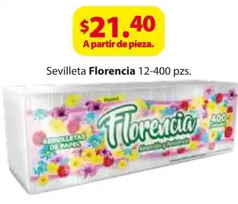 Zorro Sevilleta Florencia 12-400pzs oferta