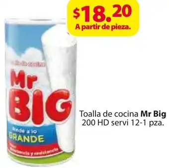 Zorro Toalla de Cocina Mr Big 200HD Servi 12-1pza oferta