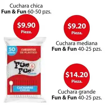 Zorro Cuchara Chica Fun & Fun 60-50pzs oferta