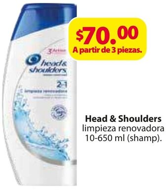 Head & Shoulders Limpieza Renovadora 10-650ml