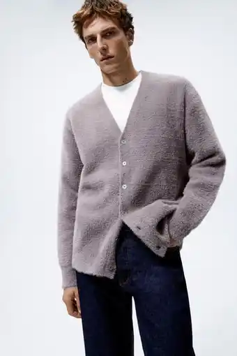 ZARA Cárdigan textura oferta