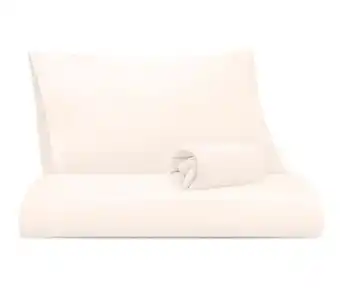 Juego de sábanas king size polux hueso