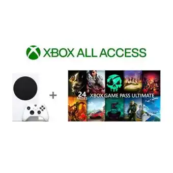 Sam's Club Consola xbox all access series s + 24 meses de xbox game pass ultimate oferta