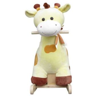 Mecedora de peluche hugfun jirafa