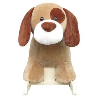 Mecedora de peluche hugfun perrito