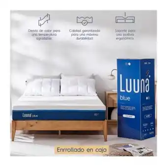 Sam's Club Colchón luuna blue matrimonial oferta