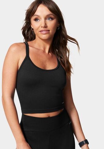 Bebe Bebe long rib knit bra oferta