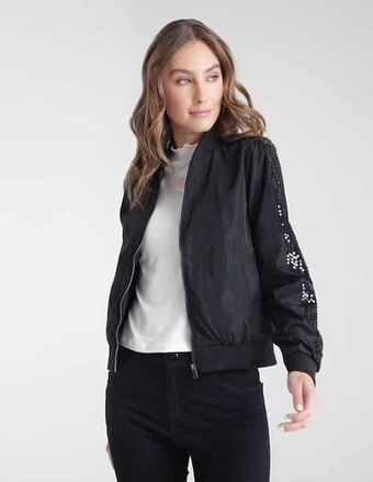 Suburbia Chamarra non stop con bolsillos para mujer oferta