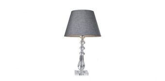 Muebles Dico Lámpara cristal espada gama lux gris oferta