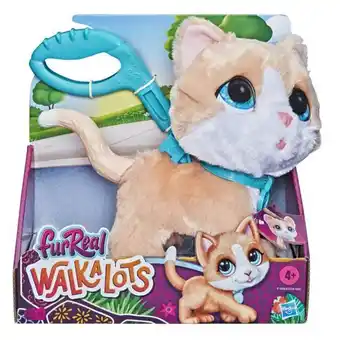 Furreal friends walkalots grandes paseos - gatita amarilla e3504