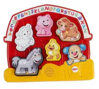 Juguetrón Mattel fisher-price rompecabezas granja cgn01 oferta