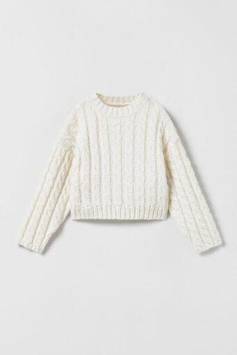 ZARA Jersey punto ochos oferta