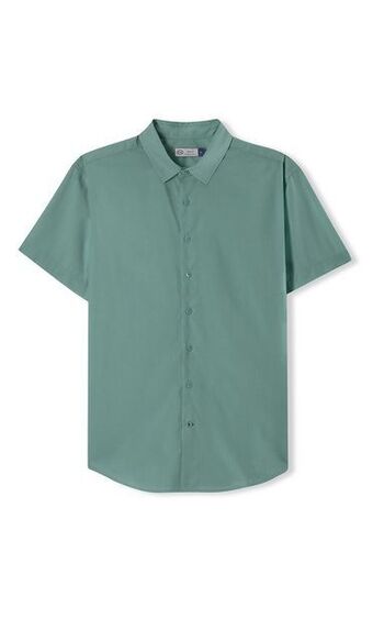 C&A Camisa manga corta sólida oferta