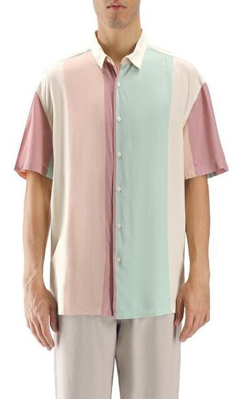 Camisa manga corta relaxed fit
