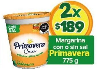 Margarina con o Sin Sal Primavera 775g