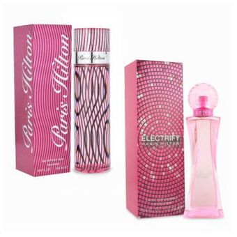 Sam's Club Set de fragancias paris hilton 100 ml + electrify para dama 100 ml oferta