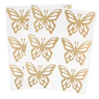 Fantasías Miguel Calcomanía mariposa 4x5cm 12pz oferta