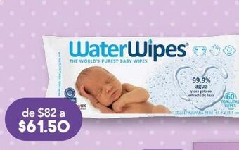 Farmacia San Pablo Waterwipes 60 toallitas húmedas oferta