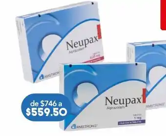 Farmacia San Pablo Neupax 1mg 30 tabletas oferta