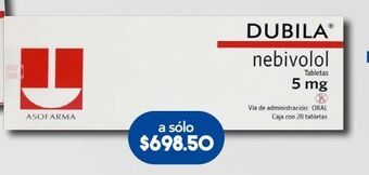 Dubila 5mg 28 tabletas