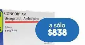 Concor am 5/5mg 30 tabletas