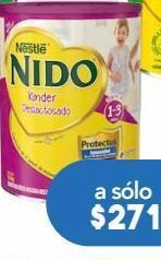 Farmacia San Pablo Nido kinder deslactosado leche en polvo para niños de 1 a 3 años 1.5 kg oferta