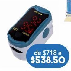 Farmacia San Pablo Choicemmed oximetro de pulso digital incluye funda 1 pieza oferta