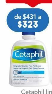 Farmacia San Pablo Cetaphil limpiador líquido para piel grasosa 237 ml oferta