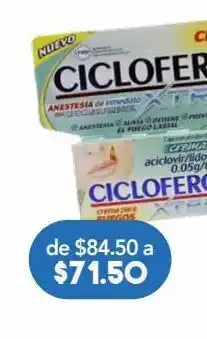 Farmacia San Pablo Cicloferon xtrm 2 g crema tubo aciclovir 0.05 g oferta