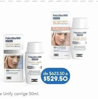 Farmacia San Pablo Isdin fotoultra 100 active unify fps50+ 50 ml oferta