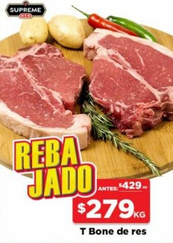 HEB T-Bone de Res oferta