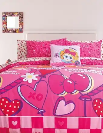 Liverpool Set edredón distroller chamoy de corazón oferta