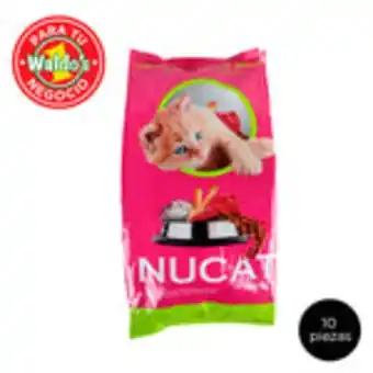 Waldos Mayoreo alimento seco para gato nucat, 10 piezas 900 g oferta