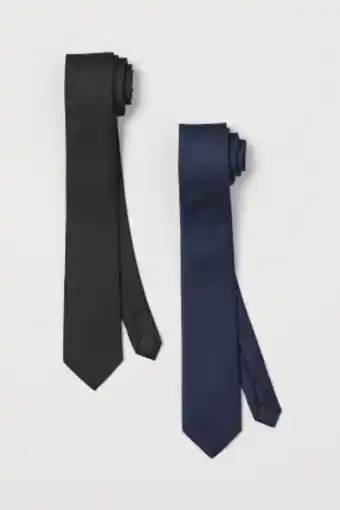 2-pack de corbatas