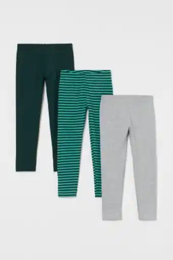 H&M 3-pack de leggings oferta