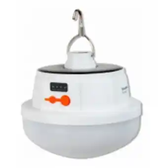 Lampara solar de emergencia luz led usb recargable gancho
