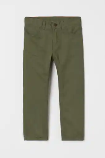 H&M Pantalón slim fit forrado oferta