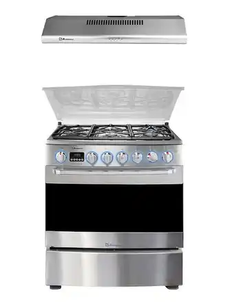 Liverpool Estufa a gas koblenz 76 cm ek6232prov+cmk76ireg oferta