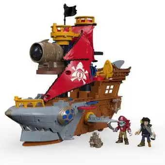 Juguetrón Mattel fisher-price imaginext barco ataque de tiburón dhh61 oferta